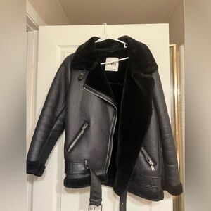 Zara Black Jacket Size M